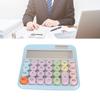12 Digit Colorful Calculator Mechanical Keyboard Calculator Electronic Desktop Calculator for Home School