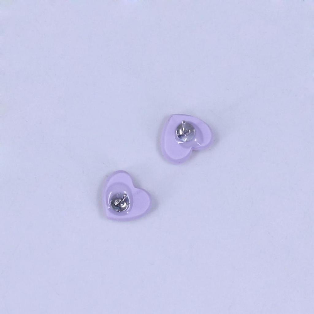 12 Pairs Fashion Multicolor Resin Flower Ear Stud Earrings Set Women Jewelry