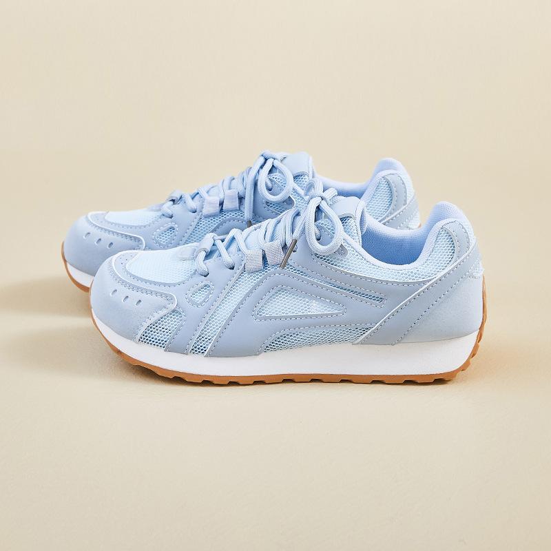 

Новые туфли Forrest Gump для женщин, летние, студенческие, спортивные, сетчатые, дышащие, повседневные, на толстой подошве 40