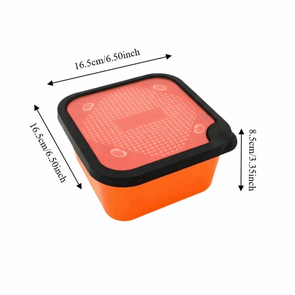 Wearproof Bait Bucket Inner Frame Live Bait Box Portable Bait Storage Box  Live Bait Preparation