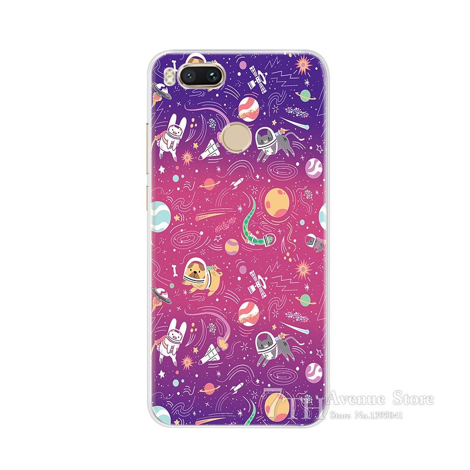 Pro Xiaomi Mi A1 Pouzdro Tištěné Pro Xaiomi Mi A1 TPU Pouzdro Pro Xiaomi Mi 5X Měkký Silikonový Zadní Kryt