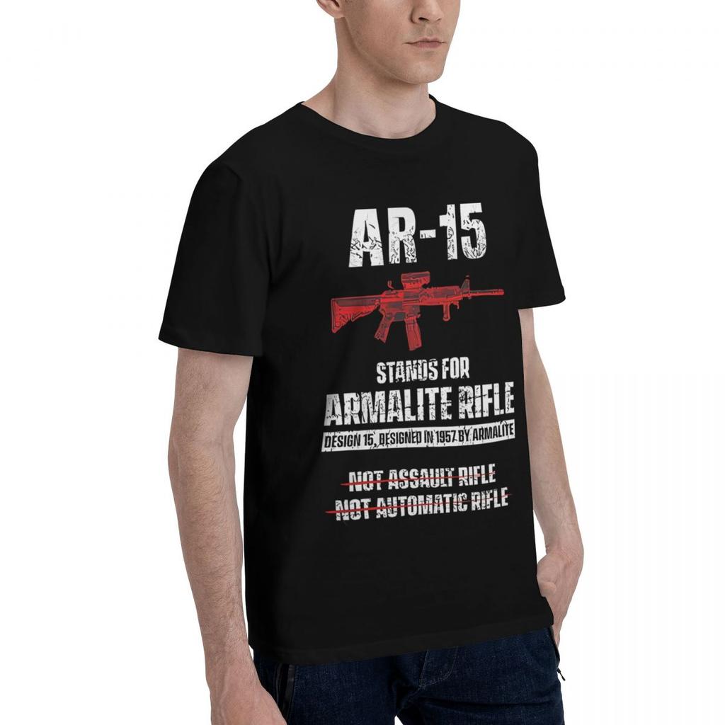 Patriotic Ar15 V2 M 0019 Ar15 Stands For Armalite 100 Cotton Casual Breathable Confortable Tshirt High End Mens Clothing Men