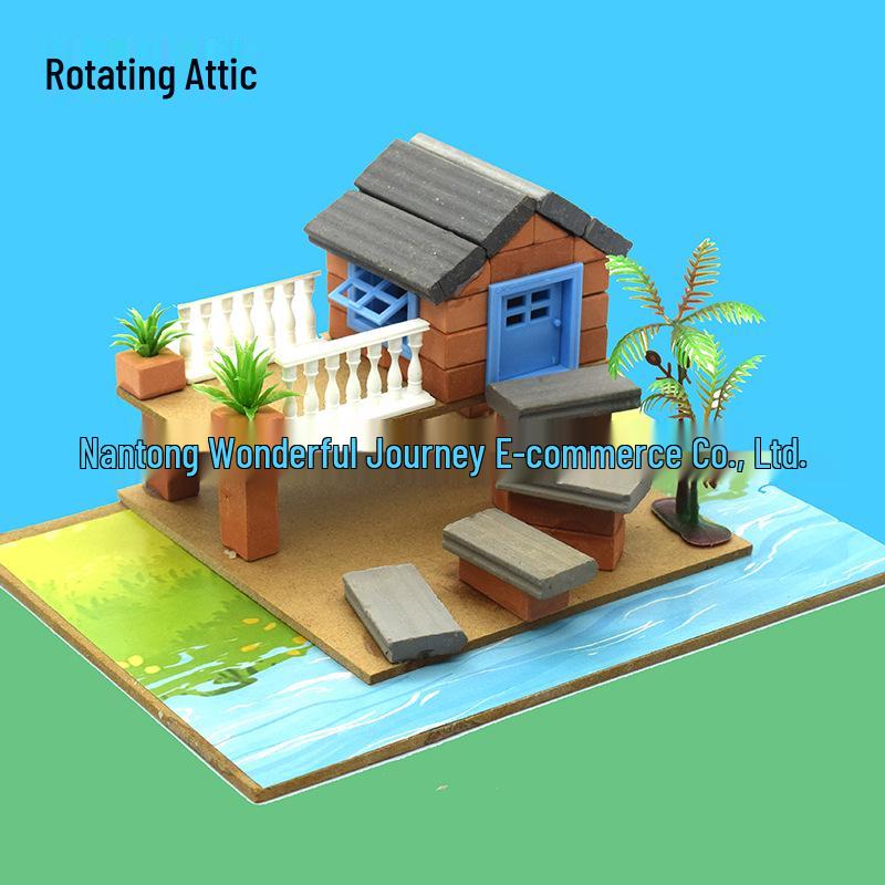 Little Bricklayer DIY Cement House Building Blocks - Educational Toy for Children