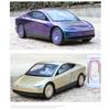 1/24 Stopowy Odlewany Model Samochodu Tesla ROBOTAXI Symulacja Dźwięku i Światła Ozdoba dla Chłopców Zabawki Halloweenowy Prezent