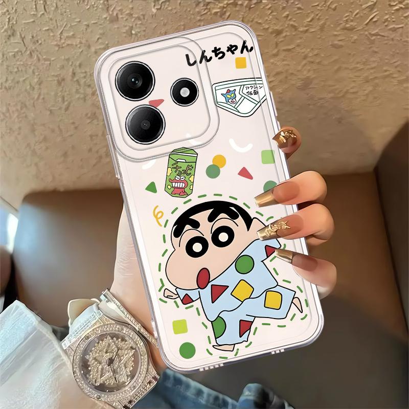 Shin Himawari Soft Phone Cover Case for Xiaomi Redmi Note 14 Pro Plus 12S 14C A4 11 Note 13 10S 12 11S 13C 9 10
