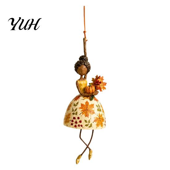 Garden Branch Decoration Dancing Lady Hanging Ornament for Home Decor, Elegant Art Sculpture, Ornaments Creative Pendant Indoor Outdoor Window
