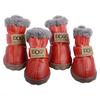 Haustierschuhe, verdickte Schneestiefel für Hunde zum Warmhalten, Teddy Herbst- und Winterschuhe, VIP-Schuhe