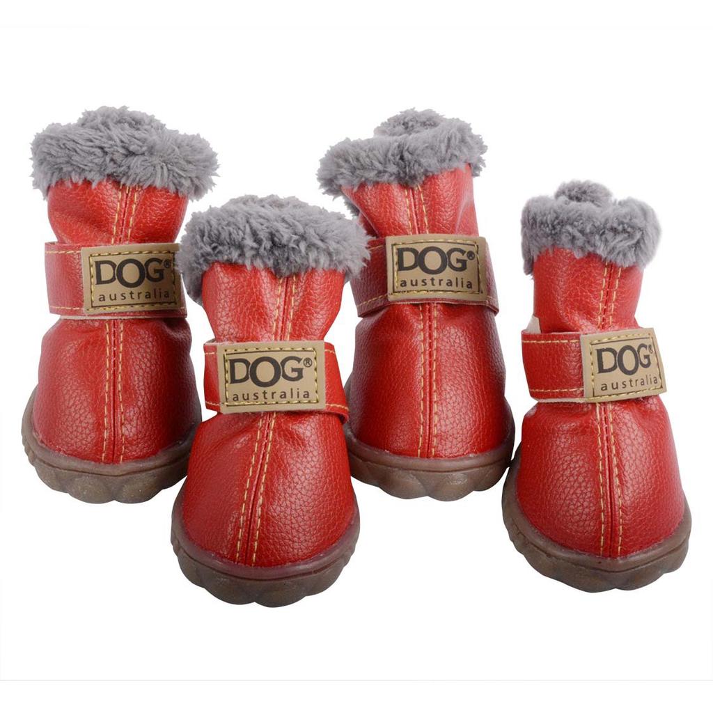 Haustierschuhe, verdickte Schneestiefel für Hunde zum Warmhalten, Teddy Herbst- und Winterschuhe, VIP-Schuhe