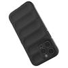 For iPhone 12 Pro Max 6.7 inch TPU Case WANLONFENG HD Series Anti Slip Phone Cover with Tempered Glass