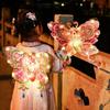 New Cartoon Wing Lantern Unfinished Portable Traditional Craft Lantern Material Package LED Lantern Mid-Autumn Festival