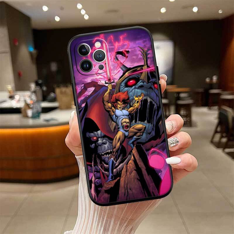 T-ThunderCats Phone Case for Samsung S20 S21 S21S S22 S23 S24 FE Ultra Plus Lite F06 F16 M06 M16 M56 A07 A17 A36 A37 A55 A57