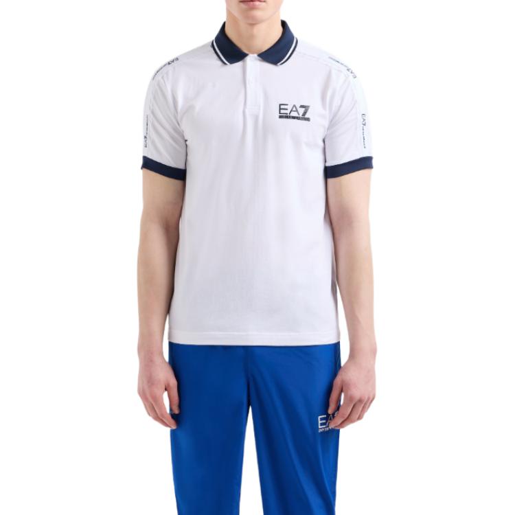 EMPORIO ARMANI Polo Shirt Men's White 3DPF20-PJ03Z-1100