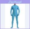 Luxurious Lycra Spandex Party Costume Bodysuit Catsuit Unitard No Hood Hands