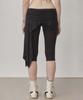 SCULPTOR Asymmetric Skirt Leggings Black