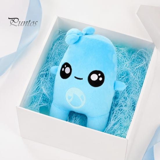 Cute Car Interior Ornaments Game Plush Toy, Blue Water Drop And White Cloud Stuffed Toys Pillow, Soft Animal for Bedside Desk Decor Decorative Pillows
