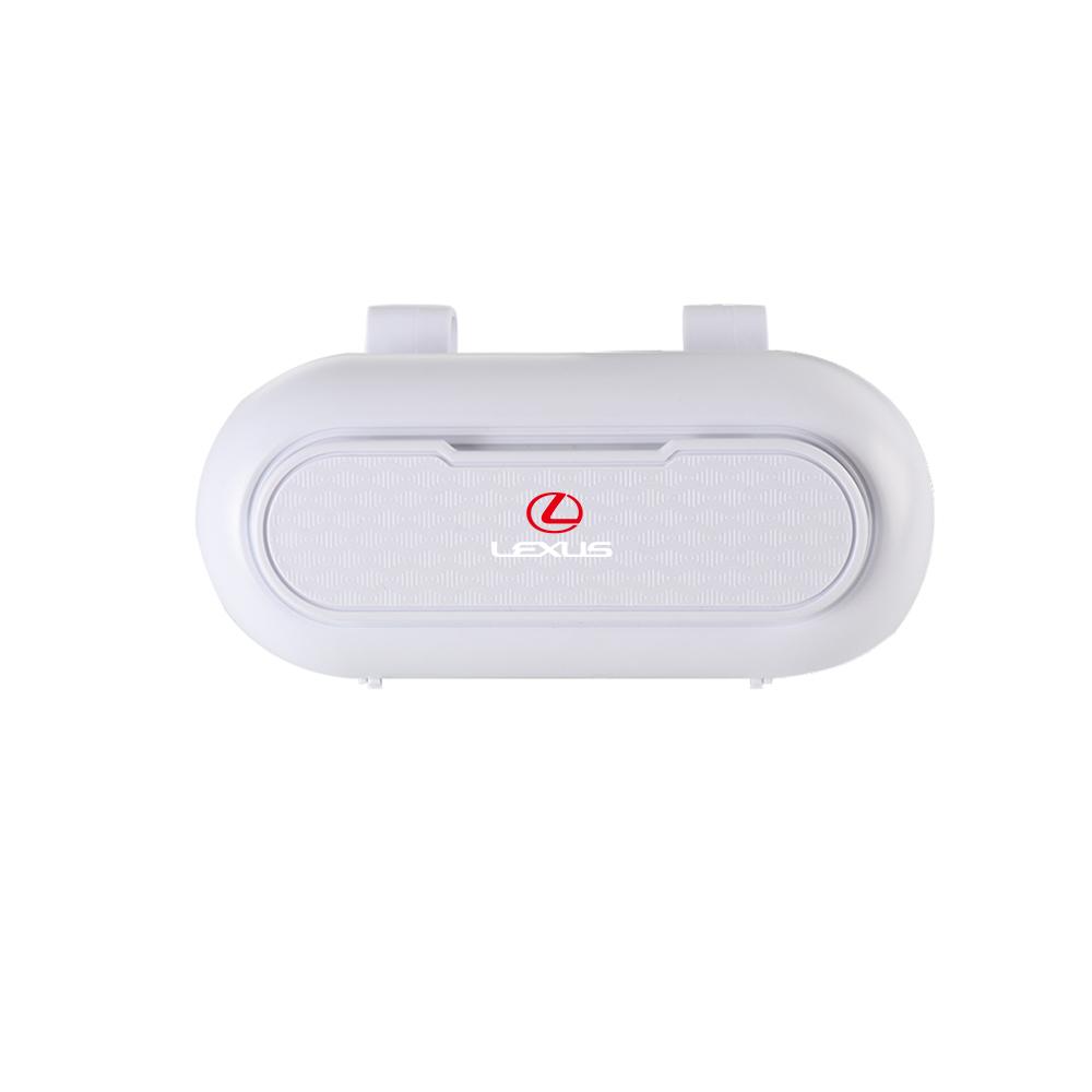 ITLD5 Car Sun Visor Glasses Case Pressure Cover Storage Box Auto Accessories For Lexus CT200h F Sport IS RX NX ES LS GS UX IS250 IS300