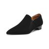 Fashion Pointed Toe Heeled Shoes Women Loafers Elegant Dress Party 2025 New Designer Summer Sandals Brand Chunky Pumps Zapatillas Mujer