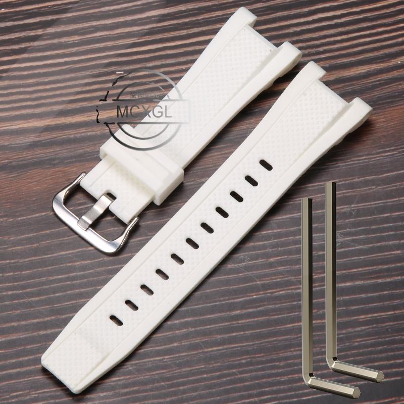 Pasek żywiczny Pasujący do Casio GST-B100 GST-210 GST-W300 Męski Sportowy Wodoodporny Silikonowy Pasek do Zegarka