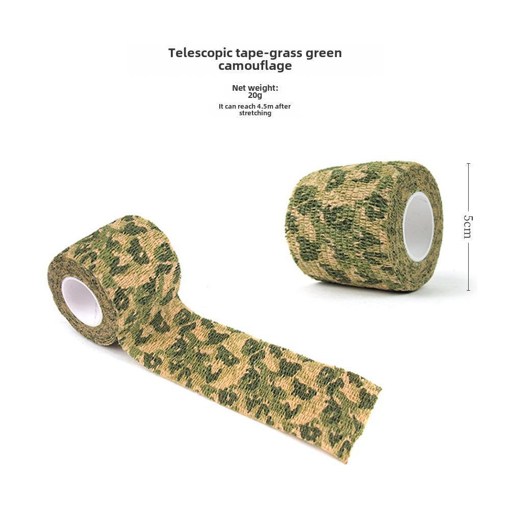 Bandă de camuflaj retractabilă autoadezivă pentru vânătoare, ciclism, mașini