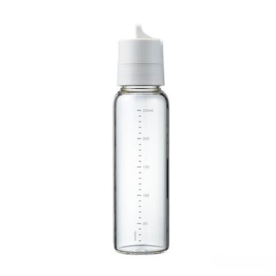 HARIO Dressing Bottle 250ml Pale Gray One-Touch ODBN-250-PGR