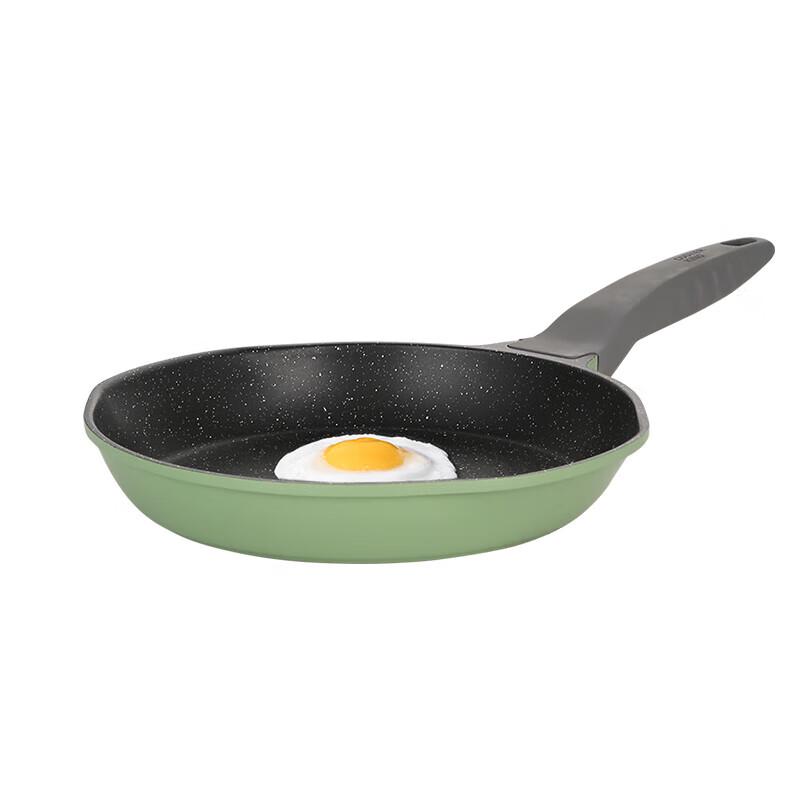 COOKER KING Bamboo Green Stone Non-stick Frying Pan