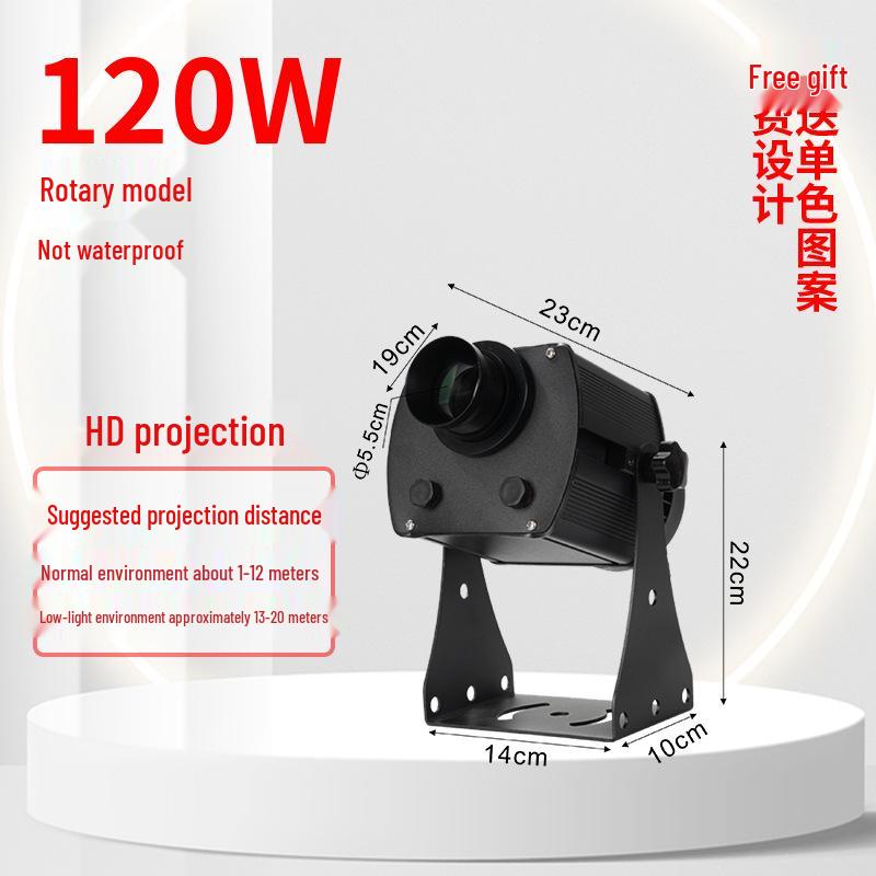 Outdoor Pattern Projection Light - Industrial Warning & Decorative Lighting