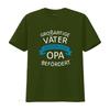 Groartige Vter Werden Zum Opa Befrdert Herren T Shirt Perfect For New Grandfathers Vintage Comfortable Fashion