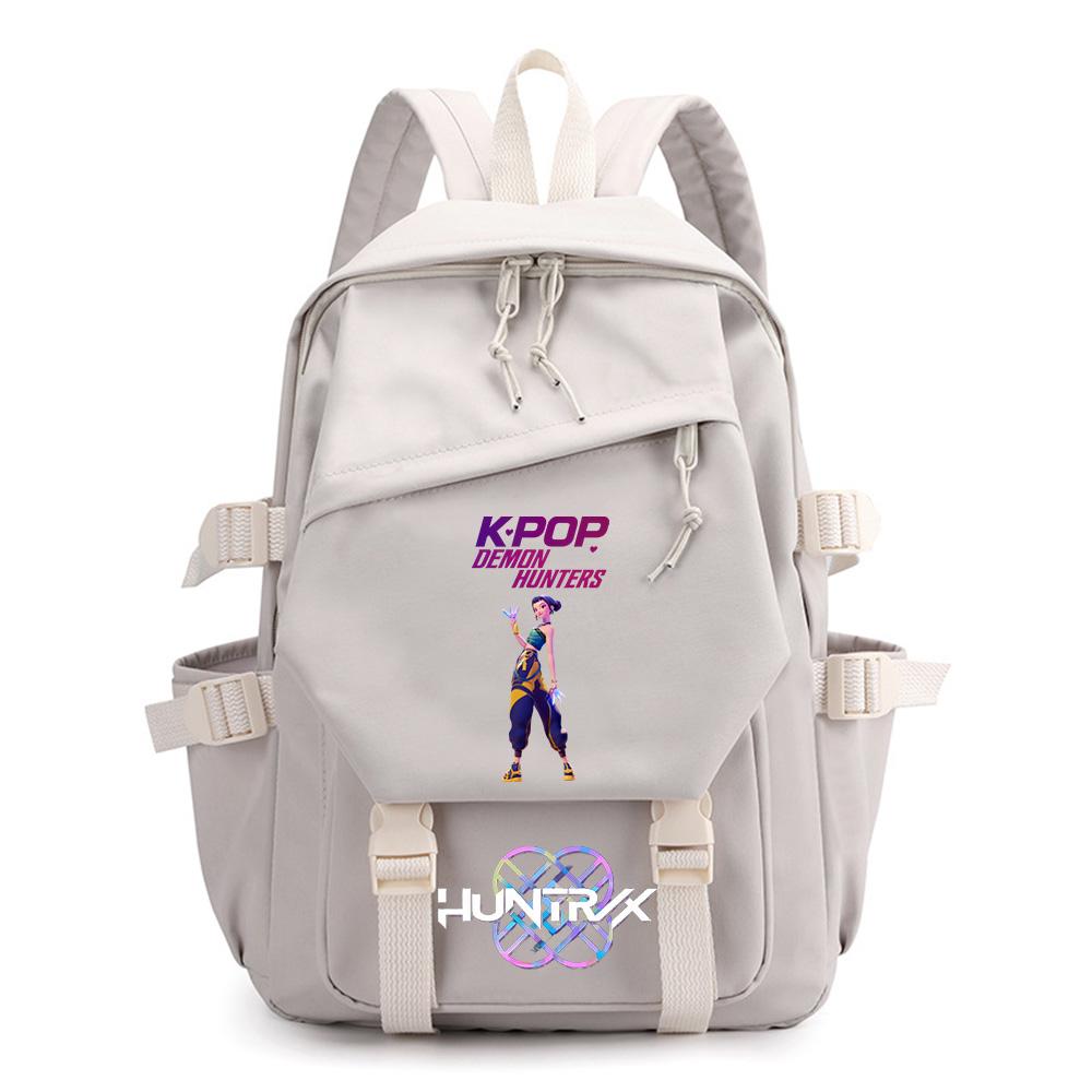Anime Kpop Dämonenjäger Bedruckter Rucksack für Teenager Junge Mädchen Schulanfang Schultasche Kinder Student Buchrucksack Frauen Reisetasche Kindergeschenk Mochila