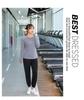 Women's Plus Size Yoga Set: Loose Fit Outdoor Sports & Fitness Wear for Spring/Autumn