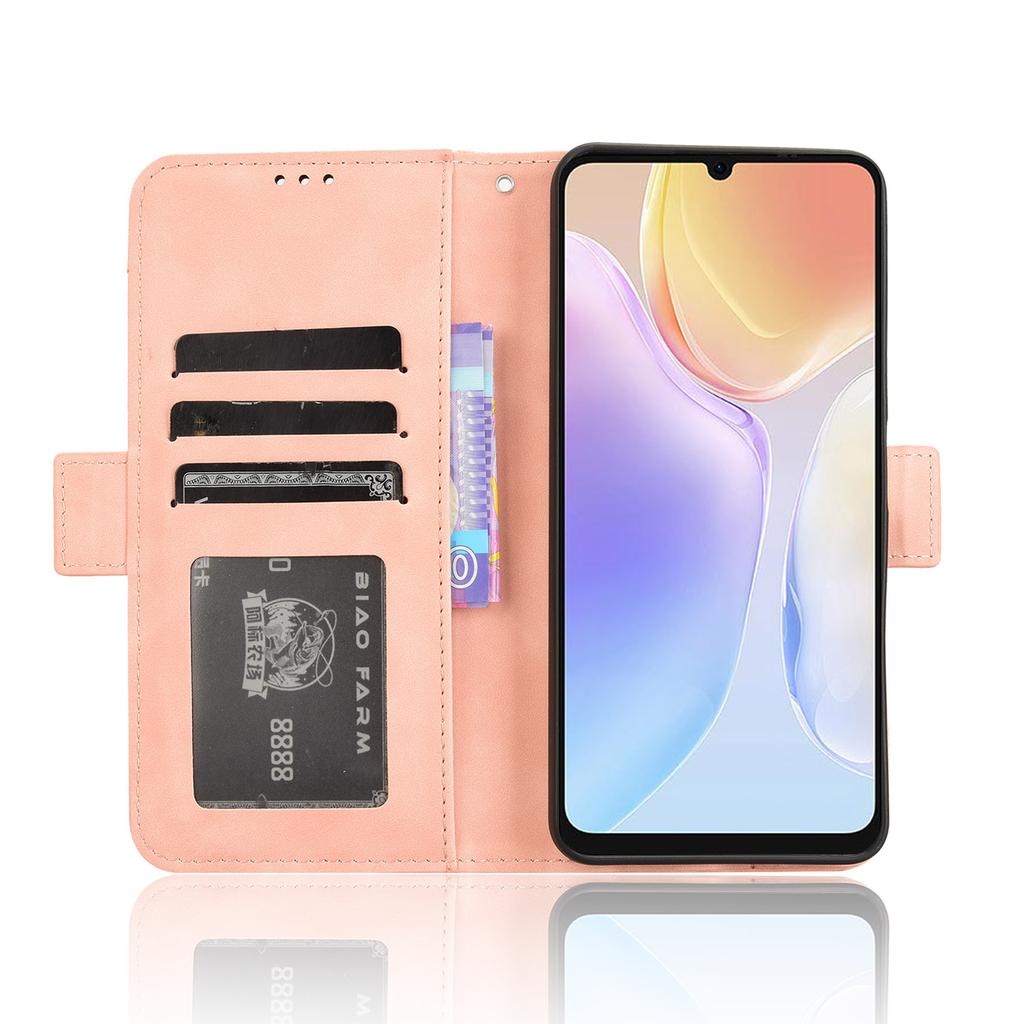 For Meizu Note 21/Ulefone Note 20 Pro Leather Case Phone Wallet Cover with Multiple Card Slots