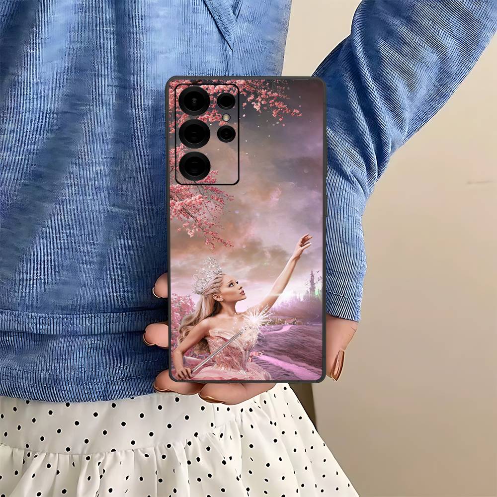

A-Ariana G-Grande Phone Case For Samsung S 24 fe 25 Ultra plus 20 lite 21 30 22 23 24 22 Ultra 5G Fundas Samsung S24fe