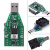 USB 15W Electronic Test Load Resistor 3.7-13V Voltage Battery Discharge Capacity Tester Test Instrument Accessories