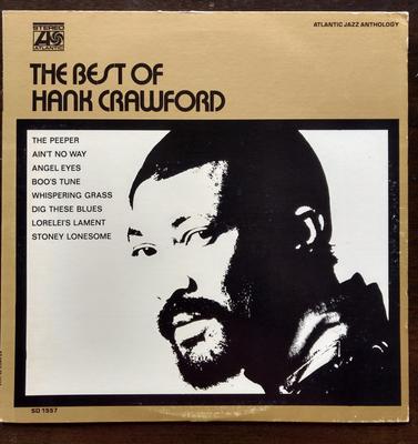 LP Record HANK CRAWFORD - The Best Of Hank Crawford SD1557 Atlantic 1970 US Jazz Used