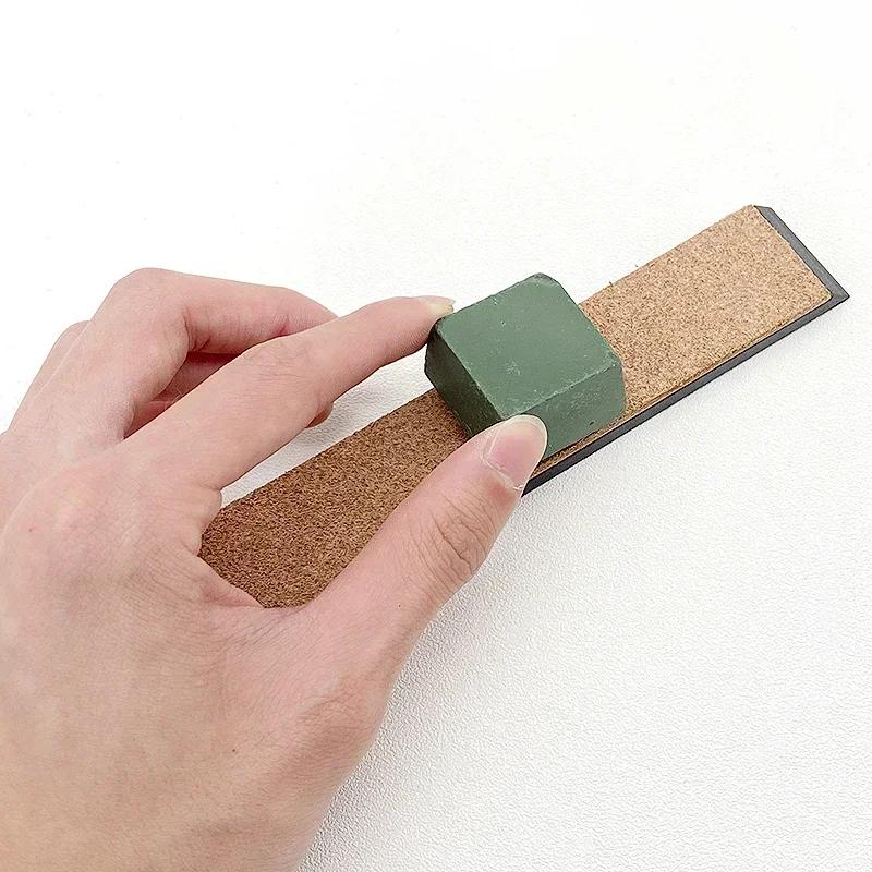 

Large Leather Strip Polishing Paste Knife Sharpening Cream Household Knife Sharpener Kitchen Sharpening System Whetstone Diamond Ships within 24 hour