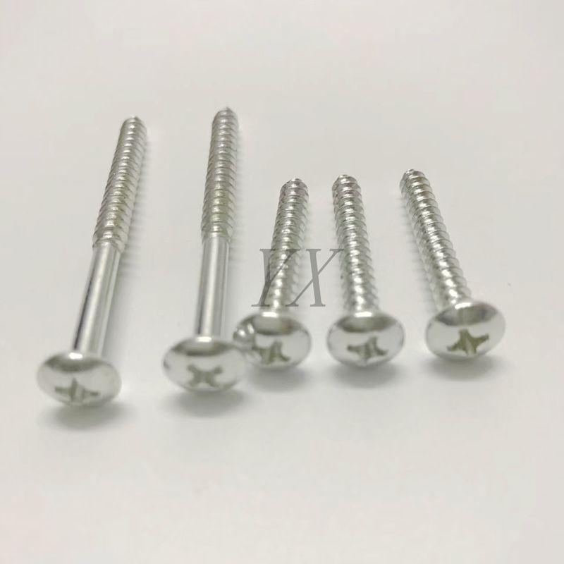 Large Cross-Head Flat Self-Tapping Screws for Furniture, M4 Umbrella Head