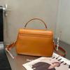 High Quality Top Layer Cowhide Handbag for Women | Genuine Leather Crossbody Shoulder Bag & Top Handle Bag Vintage Lock