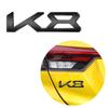 For K3 K5 K8 Lettering Emblem Forte Cerato Optima Sorento Sportage GT Line Car Metal Badge Logo Body Decals Rear Sticker