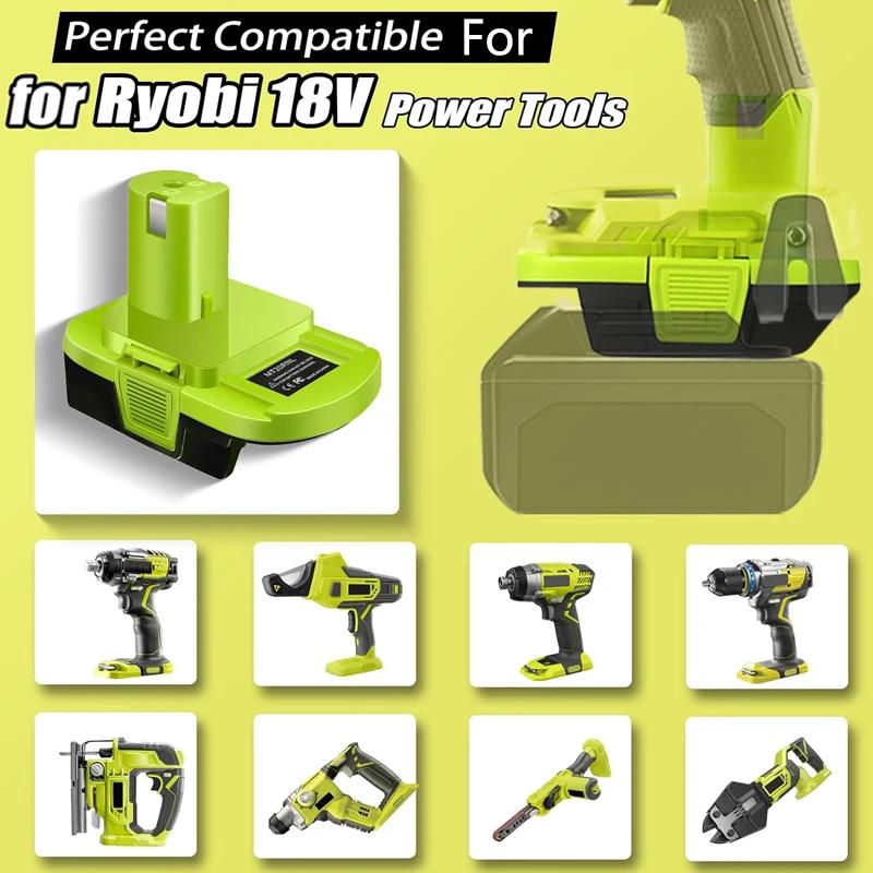 Tool Battery Adapter For Makita/Dewalt 18V Li-Ion Battery Convert to For Ryobi 18v Battery Power Tool Converter