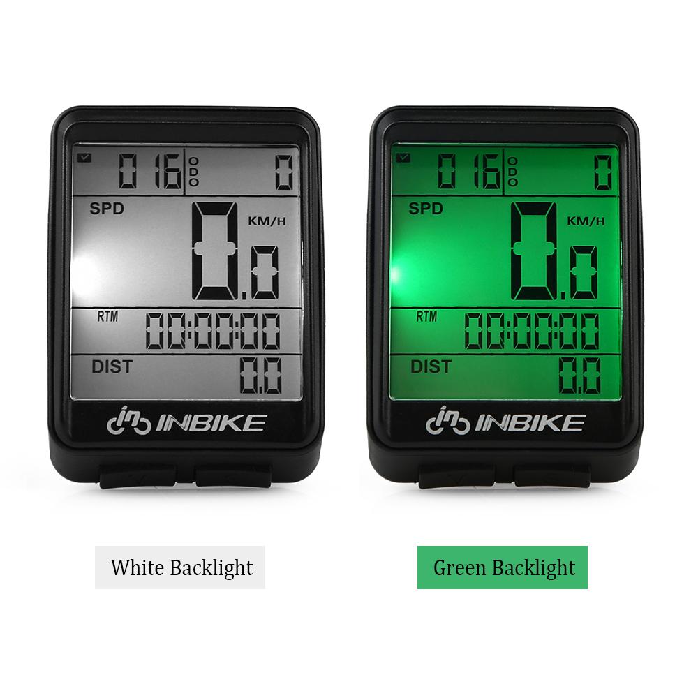Speedometer, Multifunctional Wireless LCD Display Odometer, Records Distance and Time for Cycling Enthusiasts
