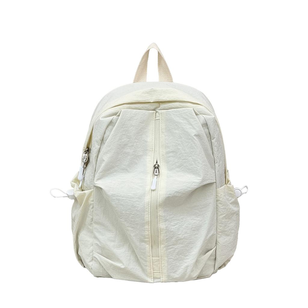 Schoolbag schoolbag female college students simple niche design sense backpack high value junior high school students leisure travel backpack