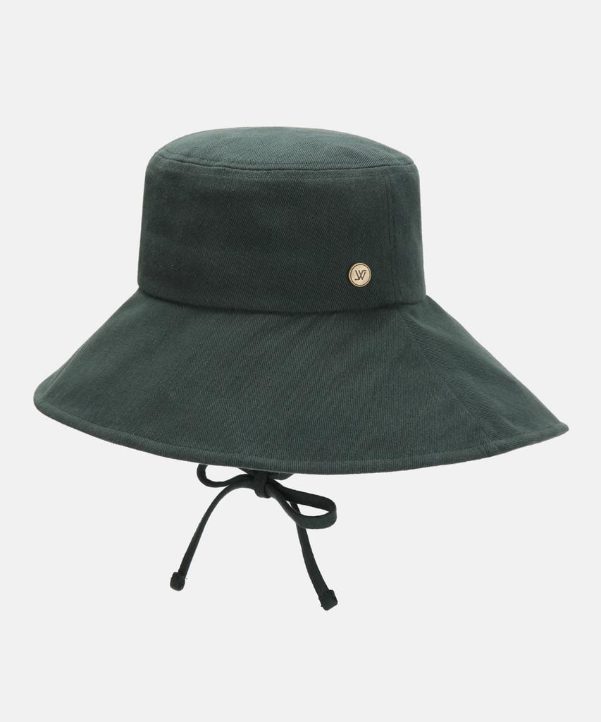 Hwaiteusaenjeu Cotton Asymmetrical Floppy Hat Grayish (4 Colors)