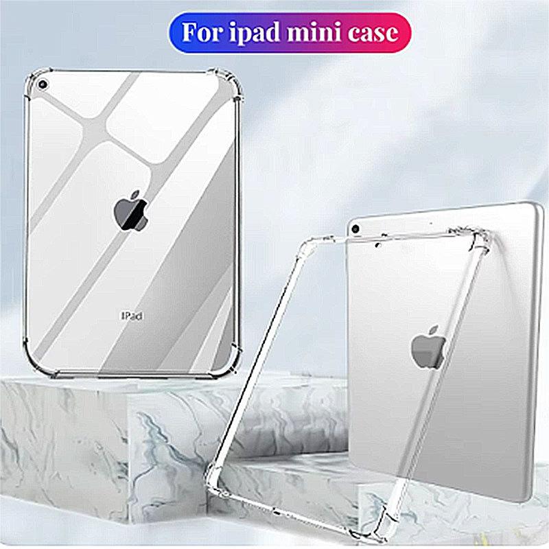 Tablet Case For Apple iPad mini 1 2 3 7.9inch A1599 A1489 A1490 A1432 A1454 Transparent TPU Silicone Soft Airbag Cover Anti-drop
