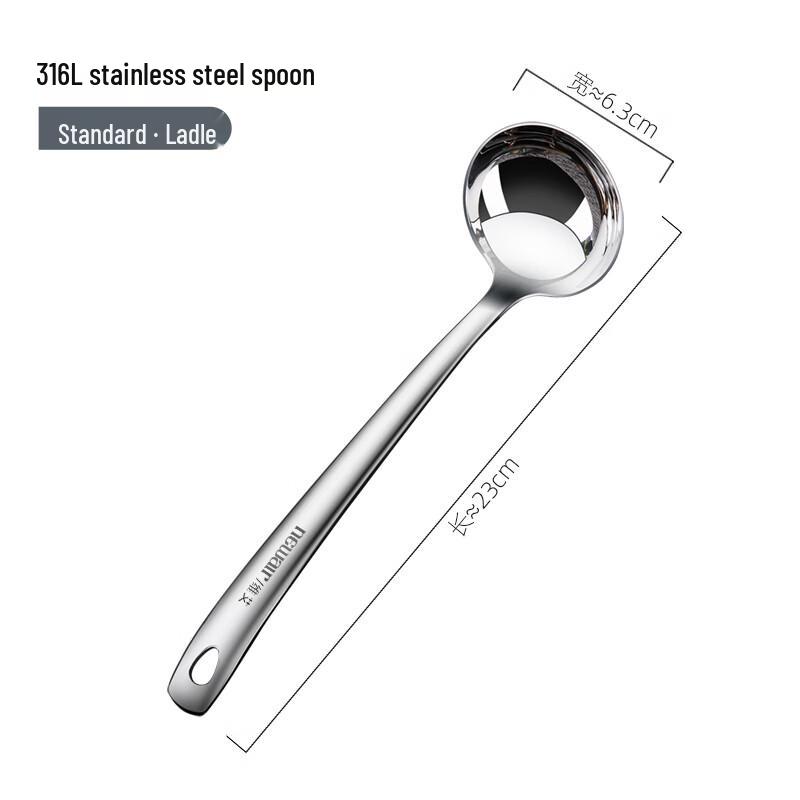 

316 Stainless Steel Long Handle Soup & Hot Pot Ladle Set