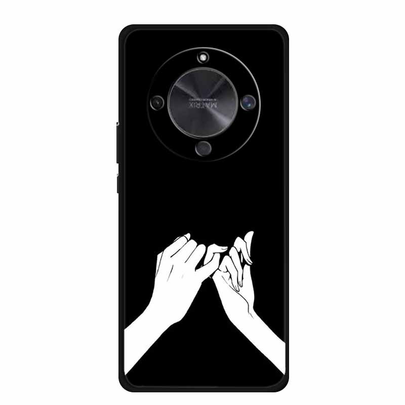 For Honor X70 5G Case X 70 Coque Black Silicone TPU Soft Back Cover Case For Honor X70 MTN-AN00 Phone Case HonorX70 6.79" Funda
