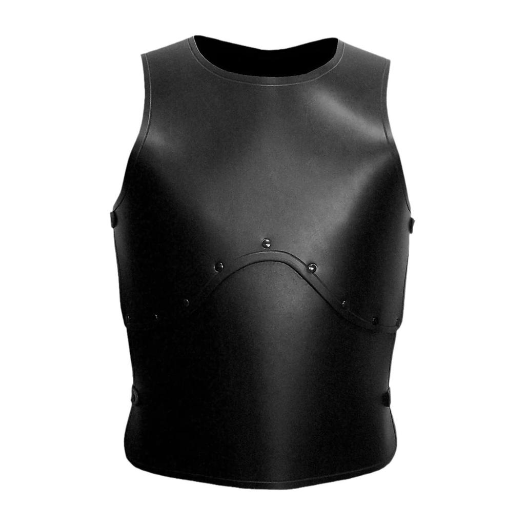 Medieval Chest Armor Retro Style Knight Decorative PU Leather Armor for Festive