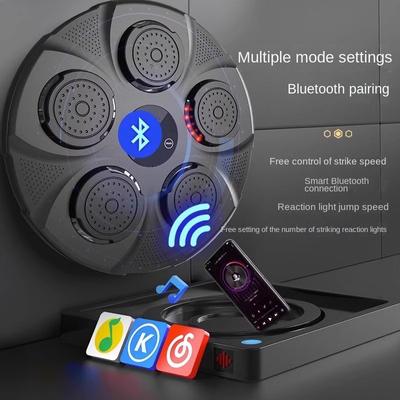 Intelligente Muziek Boksmachine Elektronisch Bokswanddoel Wit Huis Trainingsapparatuur Reactiedoel Ritme Slaan Hangend Fitness