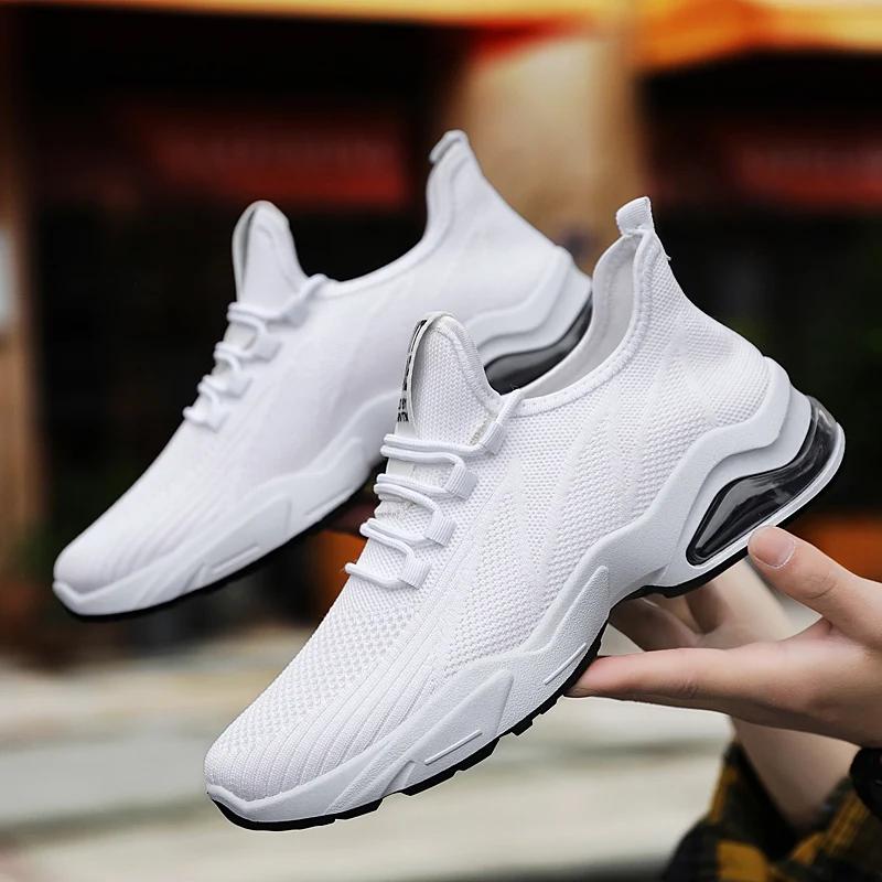 Fashion Lightweight Mens Casual Shoes Breathable Men Running Sneakers Mesh Comfortable Tennis Shoes Outdoor Jogging Sport Shoes