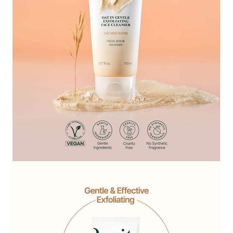 Purito SEOUL - Oat In Gentle Exfoliating Face Cleanser