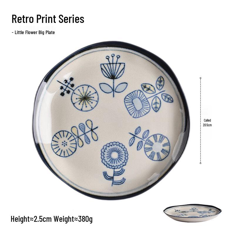 

Japanese Retro Ceramic Plate