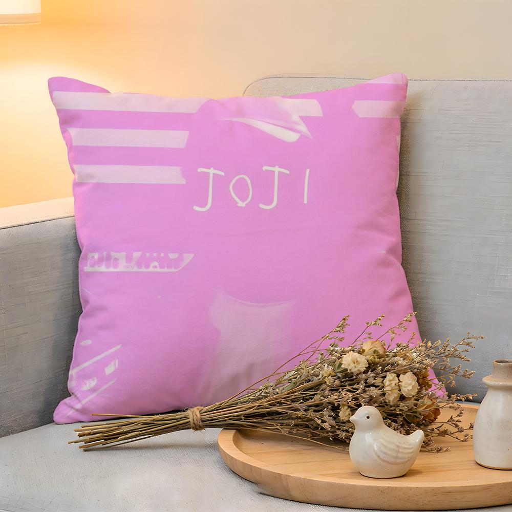 Kissenhülle Leinen Hautfreundlich Weich Dekorative Hülle für Sofa Heimdeko JJoji Albumcover Kissenbezug